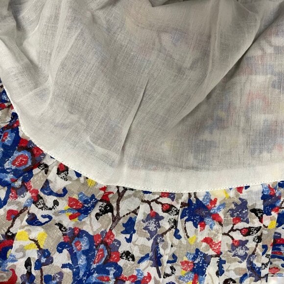 MARANT ETOILE DAMIANI FLORAL PATTERN MIDI SKIRT - Picture 13 of 16